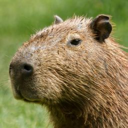 A capybara